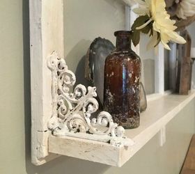 30 wonderful ways you can upcycle old windows, Or give it a vintage look with brackets