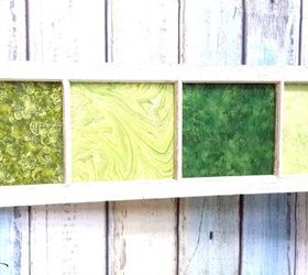30 wonderful ways you can upcycle old windows, Decorate it and hang it on the wall