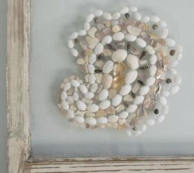 30 wonderful ways you can upcycle old windows, Or glue on some shells for a beachy feel
