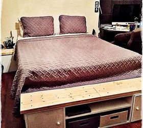 ideas de camas de plataforma diy, Camas de plataforma DIY de estilo japon s