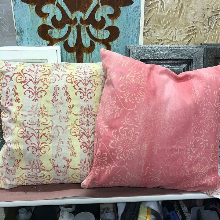 s 15 cute pillows you can make for your sister, Roll A Pretty Design All Over