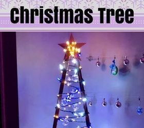 diy modern 2x4 christmas tree