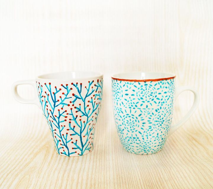 s 25 ways you can be an artist with no experience necessary, Update your mugs with some paint