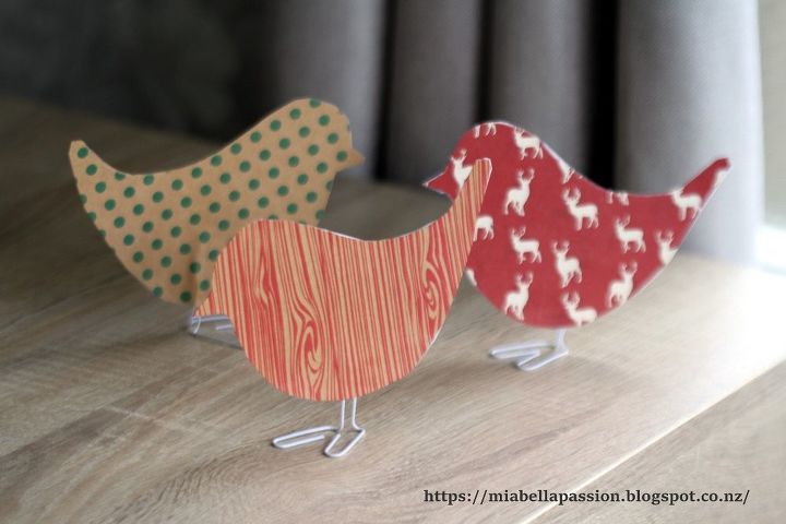 s 25 ways you can be an artist with no experience necessary, Create cute birds with patterned paper
