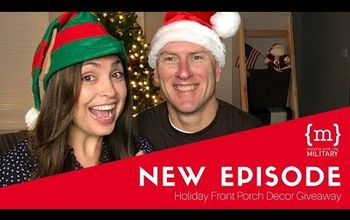 Holiday Front Porch Makeover