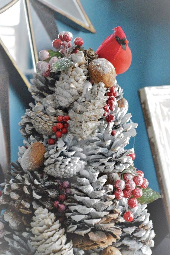 pine cone tree um artesanato de natal fcil