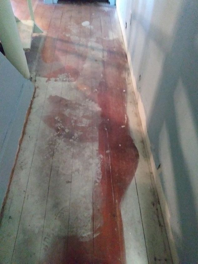 q what other option do i have besides sanding the paint off my hardwood
