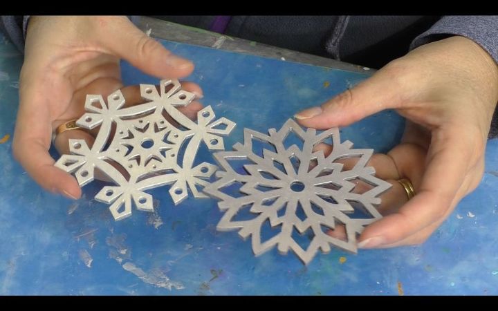 diy resin snowflake coasters