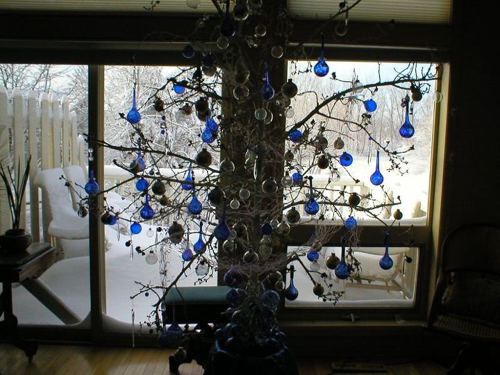 hand blown glass xmas ornaments for a minnesota winter