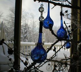 hand blown glass xmas ornaments for a minnesota winter