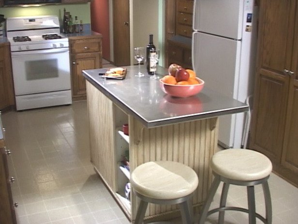 q son s kitchen got a stainless steel island i want to add back sides