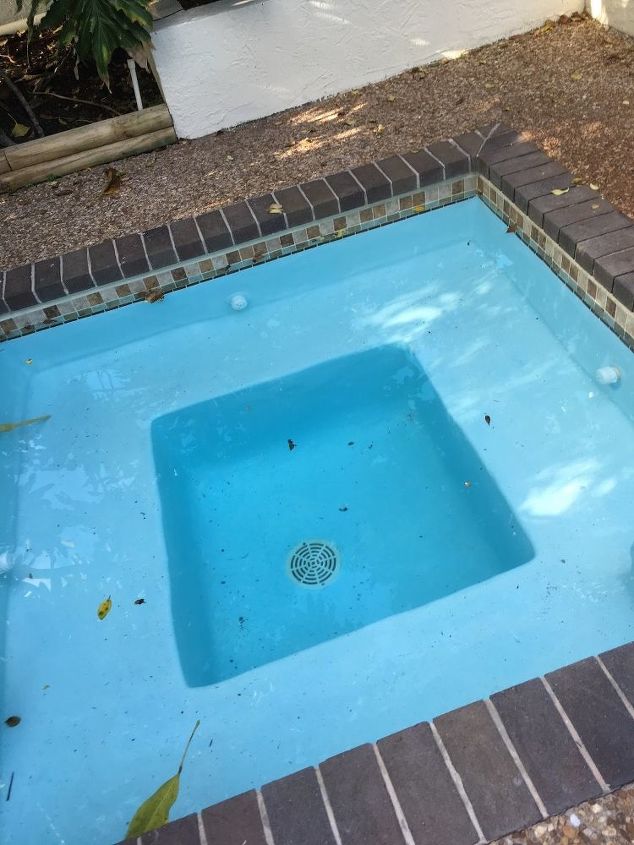 q changing a 6x6 spa into a garden