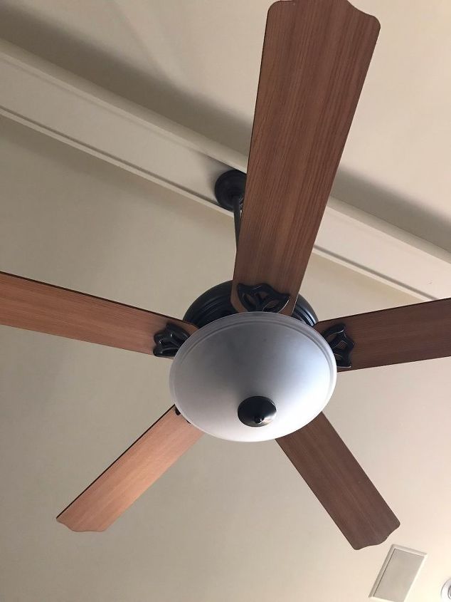 painted ceiling fan instant drama