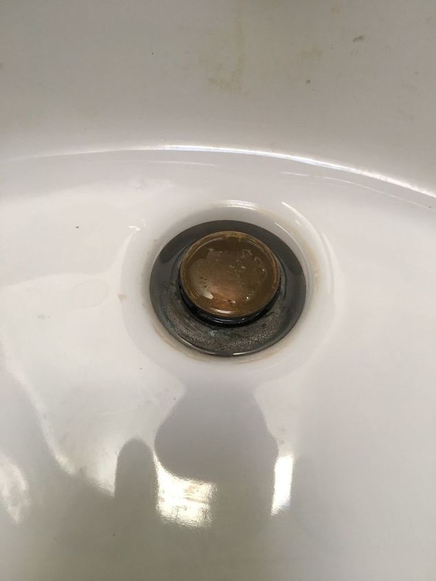 q how do you replace a bathroom sink drain closure that keeps getting st