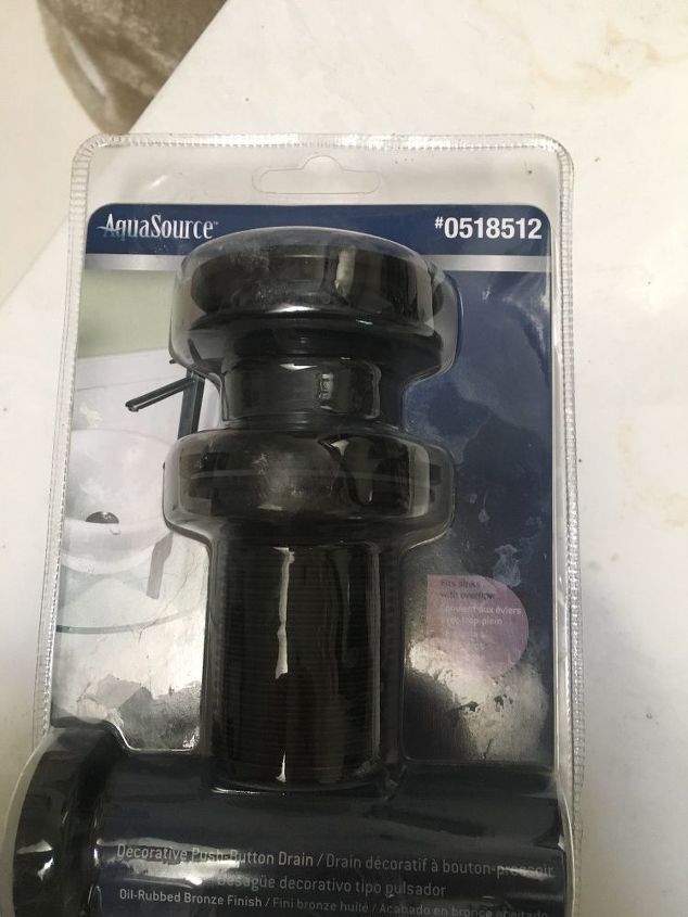 q how do you replace a bathroom sink drain closure that keeps getting st