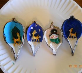 milkweed pod ornaments