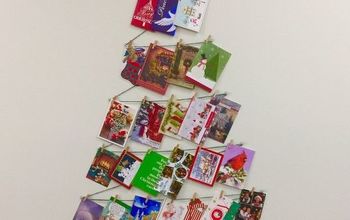 Christmas Card Christmas Tree for Your Wall.