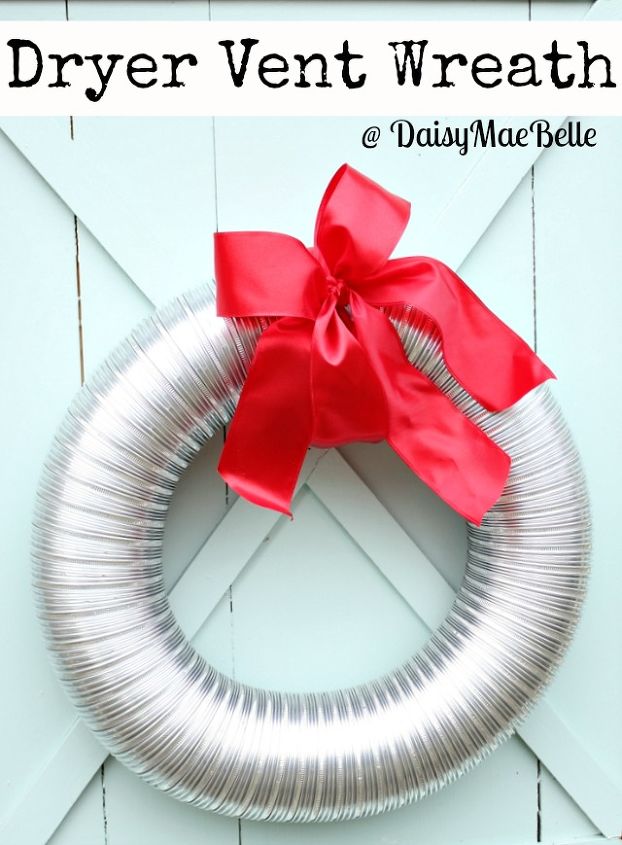s 25 christmas wreath ideas you don t want to miss this year, Upcycled Dryer Vent Wreath