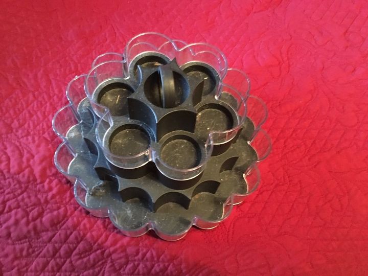q any suggestions for use of circular plastic spice holder