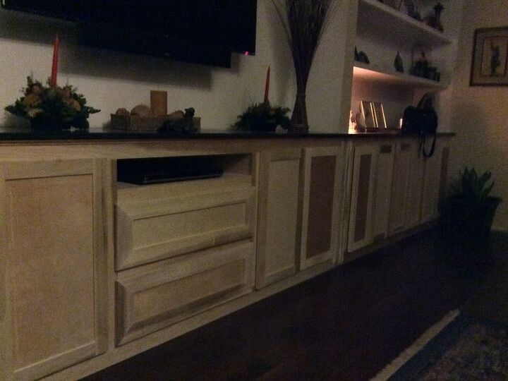 q chalk paint newly built cabinets