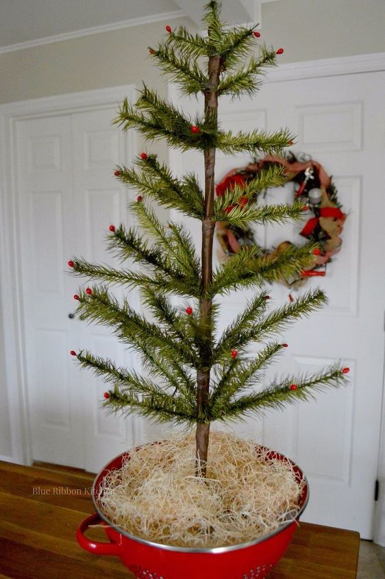 uma rvore de natal na cozinha a receita perfeita para a decorao de natal