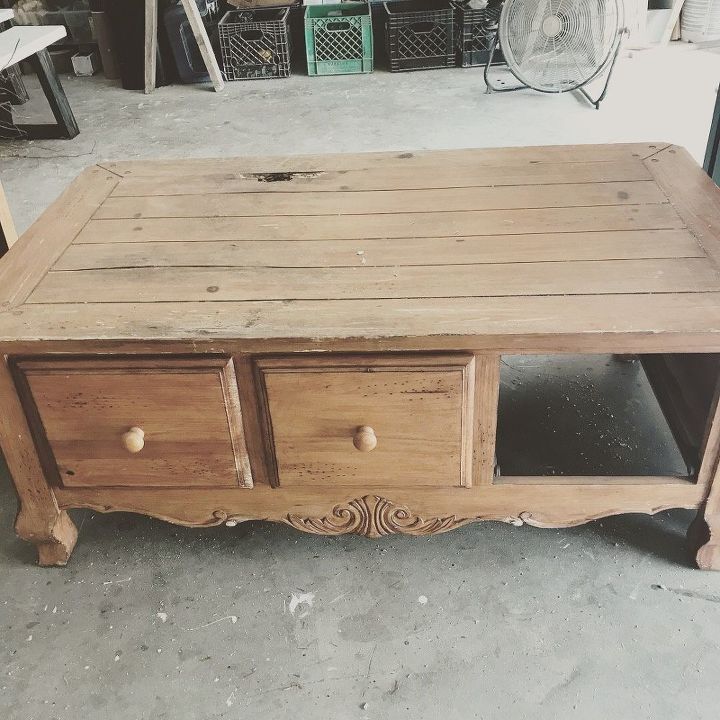 Diy Replacing A Water Damaged Coffee Table Top Hometalk