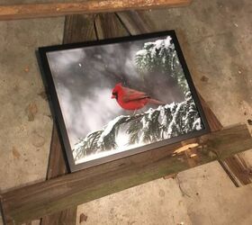 quick fireplace mantle easel
