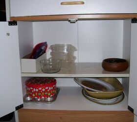 get more storage out of a microwave cart
