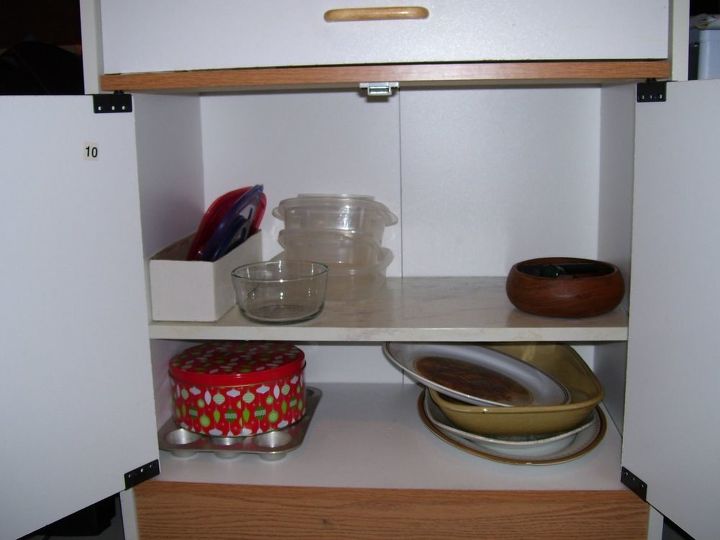get more storage out of a microwave cart