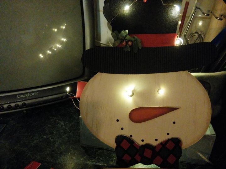 light it up with a snowman