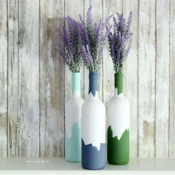 s cuddling up at home with a bottle of wine then try these projects, Make Modern Wine Bottle Vases