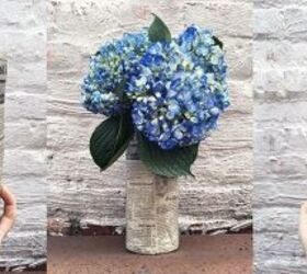 s these amazing vase ideas will blow your guests away, Cement a vase and cover in newspaper