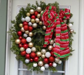 a real christmas wreath for my back door