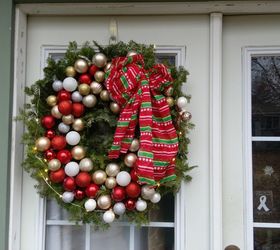 a real christmas wreath for my back door