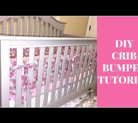 Diy Crib Bumper Tutorial Hometalk