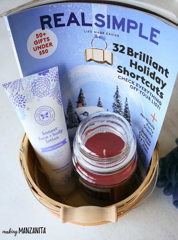 spa gift basket with free printable tags