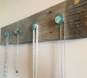 s the newest diy space saving storage ideas to keep your home organized, Decorative Barn Wood Hanger