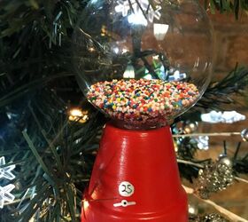 Easy Gumball Machine Christmas Ornament for Kids