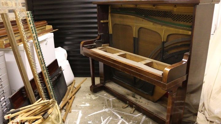 reutilizar un viejo piano tocador de bricolaje