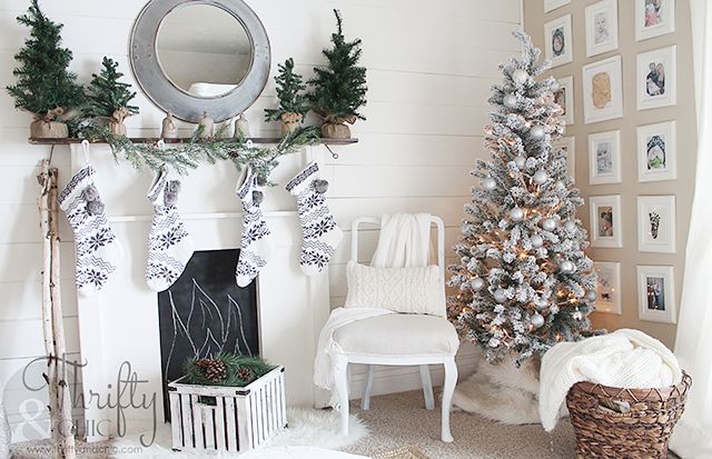 s 12 christmas home tours you re so going to fall for, Winter Cozy Christmas All In One