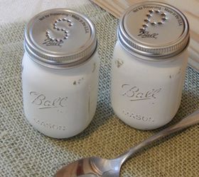 s the 25 most viewed mason jar projects on hometalk in 2017, Mini Mason Jar Salt Pepper Shakers