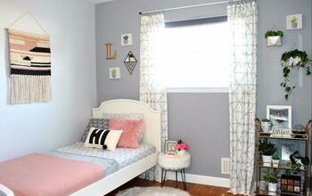 Bedroom Makeover - Blank Slate to Hipster Chic!