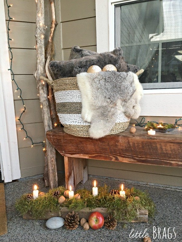 varanda de natal estilo escandina natural