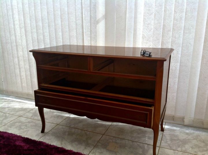 how to use silver wax on painted furniture, BEFORE