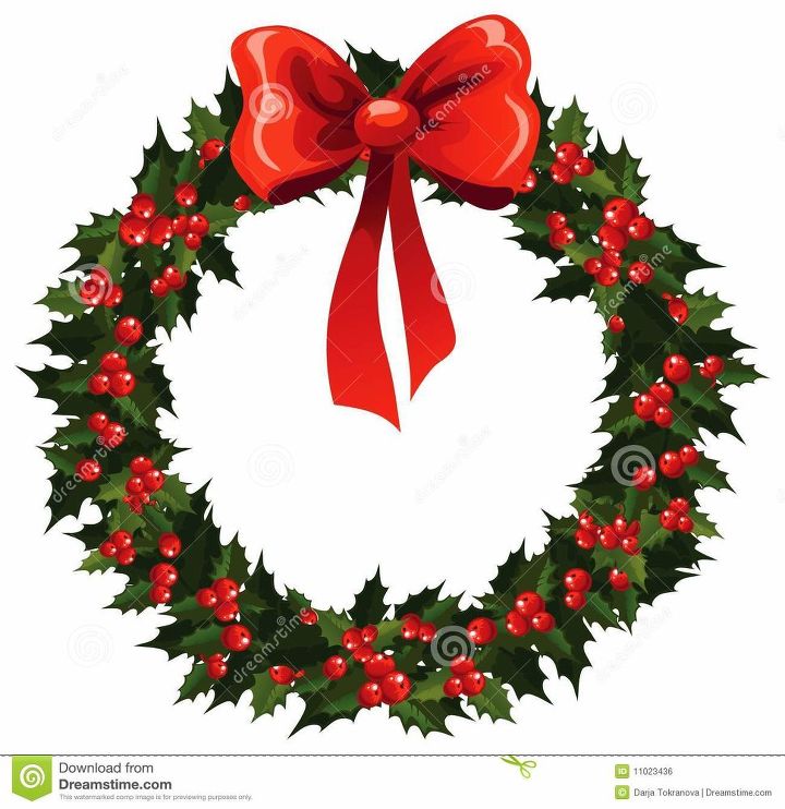 dollar tree christmas wreath