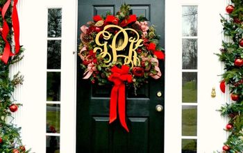 A Christmas Welcome: Front Door Holiday Decor