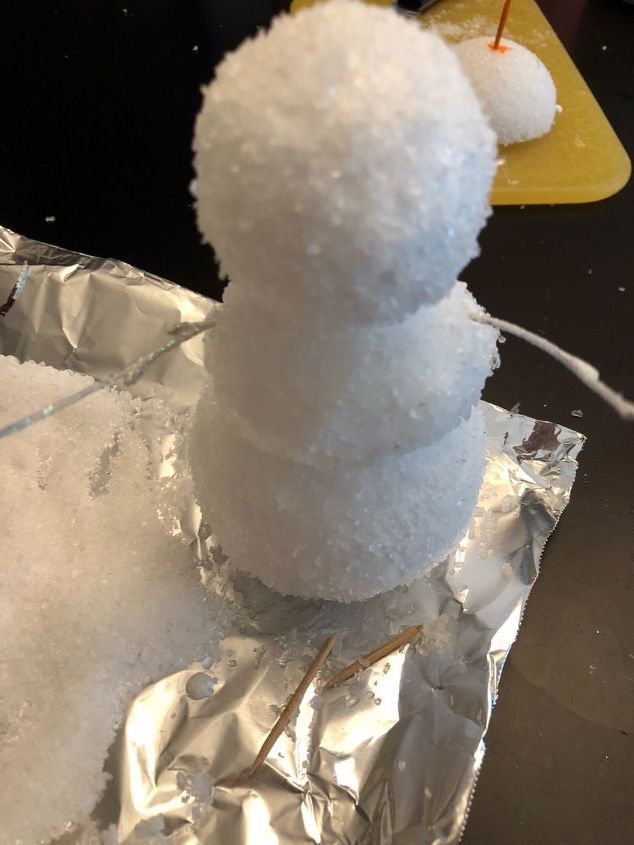 star of wonder snowman, Stack and glue