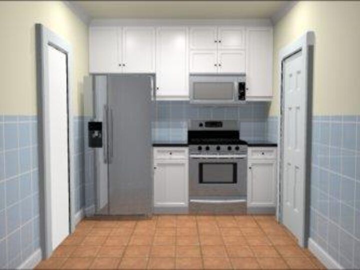 q new kitchen lay out poll please vote