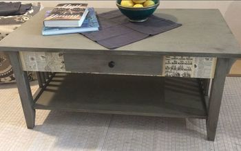 Shabby Chic Coffee Table Makeover