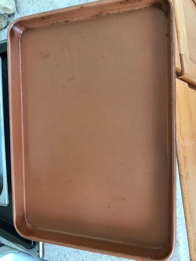 cleaning copper chief pan